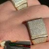 14k Gold Vermeil 925 Silver MOISSANITE Pass Diamond Tester Pinky RING Hip Hop 2 14k Gold Vermeil 925 Silver MOISSANITE Pass Diamond Tester Pinky RING Hip Hop -Harlem Bling Shop 14k gold vermeil 925 silver moissanite pass diamond tester pinky ring hip hop 08880.1664360090