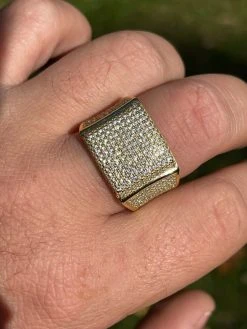 14k Gold Vermeil 925 Silver MOISSANITE Pass Diamond Tester Pinky RING Hip Hop 16 14k Gold Vermeil 925 Silver MOISSANITE Pass Diamond Tester Pinky RING Hip Hop -Harlem Bling Shop 14k gold vermeil 925 silver moissanite pass diamond tester pinky ring hip hop 20660.1664356486