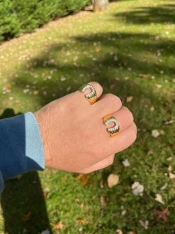 14k Gold Vermeil Lucky Horseshoe Ring Ice MOISSANITE - Pass Diamond Test Sz 6-13 21 14k Gold Vermeil Lucky Horseshoe Ring Ice MOISSANITE - Pass Diamond Test Sz 6-13 -Harlem Bling Shop 14k gold vermeil lucky horseshoe ring ice moissanite pass diamond test sz 6 13 41638.1664362561