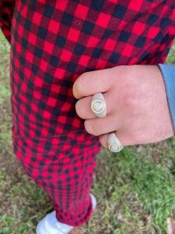 14k Gold Vermeil Mens Iced MOISSANITE Ring Hip Hop Out Size 6 7 8 9 10 11 12 13 -Harlem Bling Shop 14k gold vermeil mens iced moissanite ring hip hop out size 6 7 8 9 10 11 12 13 43828.1664355870