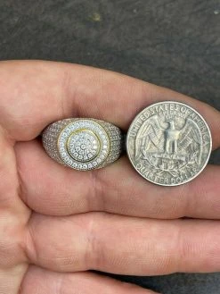 14k Gold Vermeil Mens Iced MOISSANITE Ring Hip Hop Out Size 6 7 8 9 10 11 12 13 -Harlem Bling Shop 14k gold vermeil mens iced moissanite ring hip hop out size 6 7 8 9 10 11 12 13 60983.1664360828