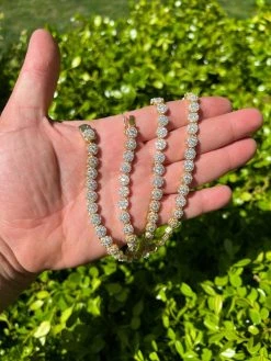14k Gold Vermeil Silver Real MOISSANITE Hip Hop Cluster Tennis Chain Necklace 25 14k Gold Vermeil Silver Real MOISSANITE Hip Hop Cluster Tennis Chain Necklace -Harlem Bling Shop 14k gold vermeil silver real moissanite hip hop cluster tennis chain necklace 26449.1664302117