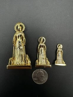 3D Real 14K Gold Vermeil 925 Silver Saint St Lazarus Necklace Pendant San Lazaro -Harlem Bling Shop 3d real 14k gold vermeil 925 silver saint st lazarus necklace pendant san lazaro 62383.1697250842