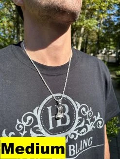 3D Real Solid 925 Silver Saint St Lazarus Necklace Pendant Plain San Lazaro 27 3D Real Solid 925 Silver Saint St Lazarus Necklace Pendant Plain San Lazaro -Harlem Bling Shop 3d real solid 925 silver saint st lazarus necklace pendant plain san lazaro 67356.1697250881