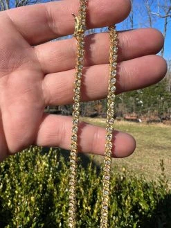 3mm MOISSANITE Illusion Set Tennis Chain Necklace 14k Gold Vermeil 925 Silver 30 3mm MOISSANITE Illusion Set Tennis Chain Necklace 14k Gold Vermeil 925 Silver -Harlem Bling Shop 3mm moissanite illusion set tennis chain necklace 14k gold vermeil 925 silver 02347.1674668665