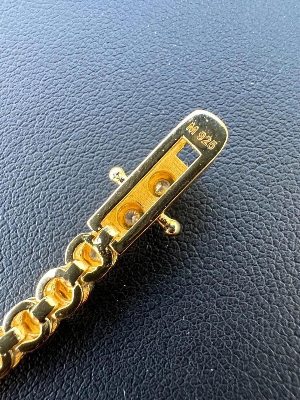 3mm MOISSANITE Illusion Set Tennis Chain Necklace 14k Gold Vermeil 925 Silver 17 3mm MOISSANITE Illusion Set Tennis Chain Necklace 14k Gold Vermeil 925 Silver - Image 15