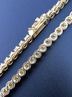 3mm MOISSANITE Illusion Set Tennis Chain Necklace 14k Gold Vermeil 925 Silver 28 3mm MOISSANITE Illusion Set Tennis Chain Necklace 14k Gold Vermeil 925 Silver -Harlem Bling Shop 3mm moissanite illusion set tennis chain necklace 14k gold vermeil 925 silver 89308.1674668572