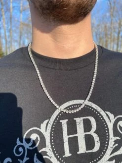 3mm MOISSANITE Illusion Set Tennis Chain Necklace 925 Silver Pass Diamond Tester 25 3mm MOISSANITE Illusion Set Tennis Chain Necklace 925 Silver Pass Diamond Tester -Harlem Bling Shop 3mm moissanite illusion set tennis chain necklace 925 silver pass diamond tester 63437.1674668552