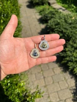 Buddha Pendant Real Moissanite Solid 925 Silver / 14k Gold Plated Iced Necklace 37 Buddha Pendant Real Moissanite Solid 925 Silver / 14k Gold Plated Iced Necklace -Harlem Bling Shop buddha pendant real moissanite solid 925 silver 14k gold plated iced necklace 41407.1694222425