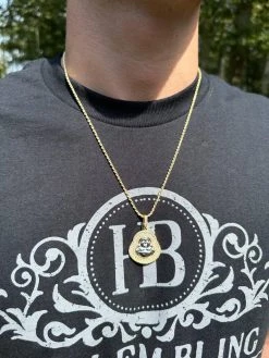 Buddha Pendant Real Moissanite Solid 925 Silver / 14k Gold Plated Iced Necklace 26 Buddha Pendant Real Moissanite Solid 925 Silver / 14k Gold Plated Iced Necklace -Harlem Bling Shop buddha pendant real moissanite solid 925 silver 14k gold plated iced necklace 75788.1694222446