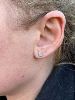 0.2ct REAL Natural VS G Diamond Mens Ladies Earrings Iced Small 5mm Square Studs 23 0.2ct REAL Natural VS G Diamond Mens Ladies Earrings Iced Small 5mm Square Studs -Harlem Bling Shop harlembling 0.2ct real natural vs g diamond mens ladies earrings iced small 5mm square studs 51763.1664375283