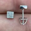 0.2ct REAL Natural VS G Diamond Mens Ladies Earrings Iced Small 5mm Square Studs 2 0.2ct REAL Natural VS G Diamond Mens Ladies Earrings Iced Small 5mm Square Studs -Harlem Bling Shop harlembling 0.2ct real natural vs g diamond mens ladies earrings iced small 5mm square studs 85129.1664378415