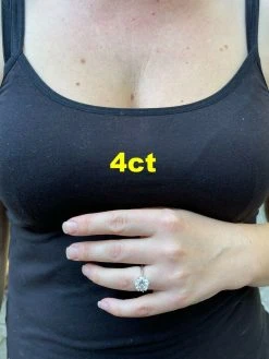 0.5-4ct Real Moissanite Engagement Promise Ring Passes Diamond Tester 925 Silver -Harlem Bling Shop harlembling 0.5 4ct real moissanite engagement promise ring passes diamond tester 925 silver 56496.1664376581