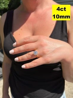 0.5-4ct VVS D Real Moissanite Engagement Promise Ring 14k Gold Plated 925 Silver 16 0.5-4ct VVS D Real Moissanite Engagement Promise Ring 14k Gold Plated 925 Silver -Harlem Bling Shop harlembling 0.5 4ct vvs d real moissanite engagement promise ring 14k gold plated 925 silver 92992.1664301985