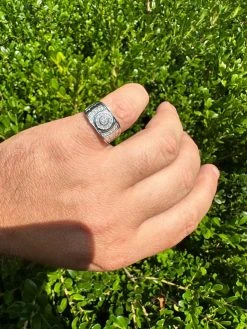 0.5ct Moissanite Men's Real Solid 925 Silver Ring Passes Tester Iced Sizes 6-13 -Harlem Bling Shop harlembling 0.5ct moissanite mens real solid 925 silver ring passes tester iced sizes 6 13 35829.1691108834