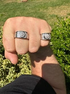 0.5ct Moissanite Men's Real Solid 925 Silver Ring Passes Tester Iced Sizes 6-13 -Harlem Bling Shop harlembling 0.5ct moissanite mens real solid 925 silver ring passes tester iced sizes 6 13 39182.1691108863