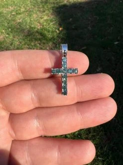 1" Blue Green MOISSANITE Real 925 Silver Iced Cross Pendant Diamond Tester ✅ 19 1" Blue Green MOISSANITE Real 925 Silver Iced Cross Pendant Diamond Tester ✅ -Harlem Bling Shop harlembling 1 blue green moissanite real 925 silver iced cross pendant diamond tester 10677.1670514710