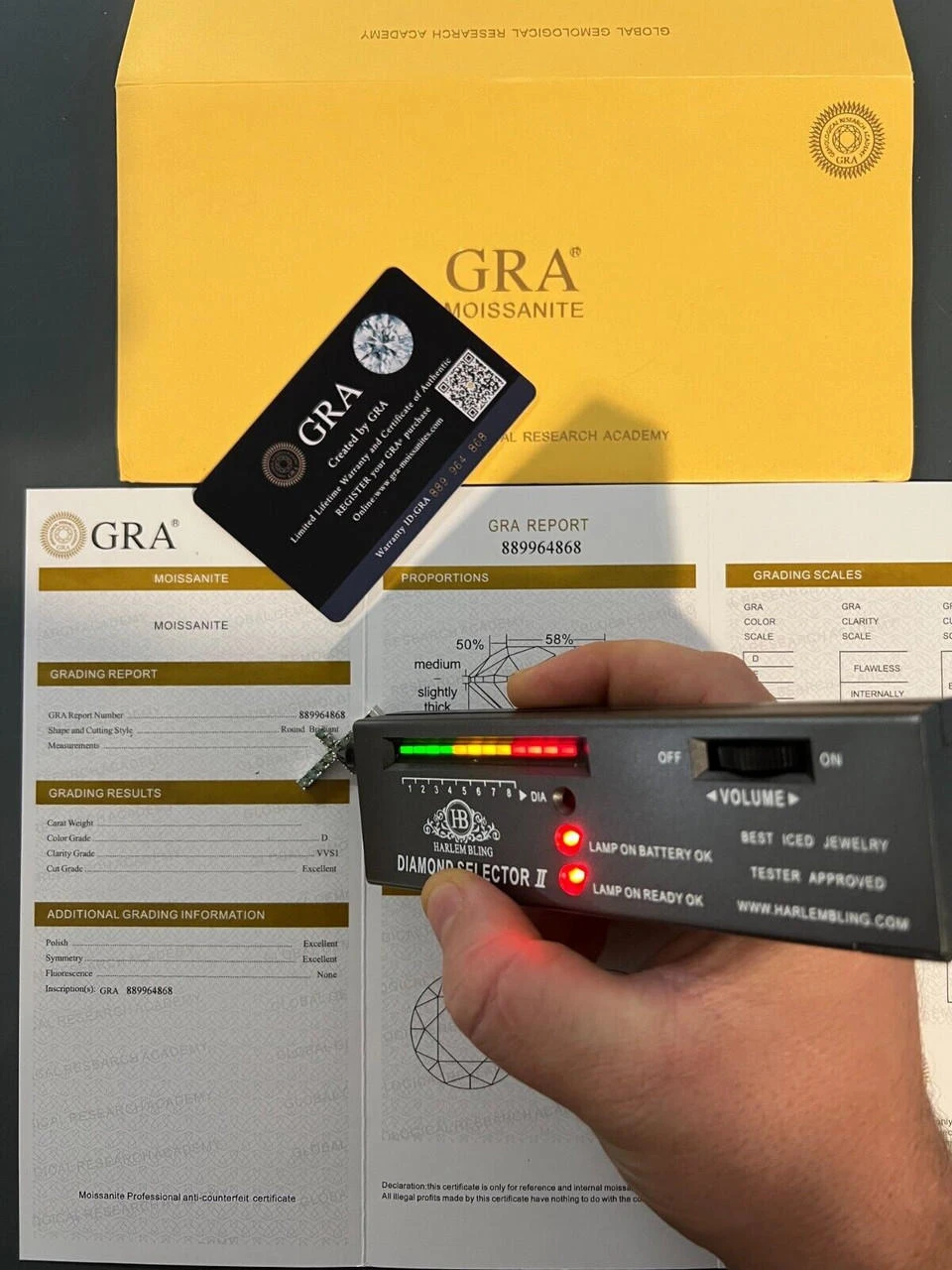 1" Blue Green MOISSANITE Real 925 Silver Iced Cross Pendant Diamond Tester ✅ 5 1" Blue Green MOISSANITE Real 925 Silver Iced Cross Pendant Diamond Tester ✅ - Image 3