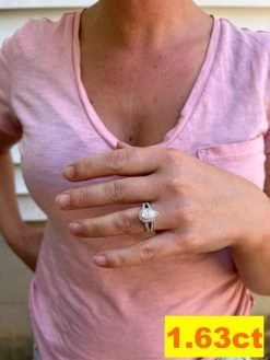 1.6-3ct Real Moissanite Halo Pear Tear Drop Engagement Promise Ring 925 Silver 22 1.6-3ct Real Moissanite Halo Pear Tear Drop Engagement Promise Ring 925 Silver -Harlem Bling Shop harlembling 1.6 3ct real moissanite halo pear tear drop engagement promise ring 925 silver 60332.1664300153