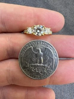 1.7ct Moissanite Promise Engagement Ring 14k Gold Plated 925 Silver Three Stone 23 1.7ct Moissanite Promise Engagement Ring 14k Gold Plated 925 Silver Three Stone -Harlem Bling Shop harlembling 1.7ct moissanite promise engagement ring 14k gold plated 925 silver three stone 02607.1664543893