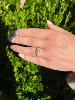 1.7ct Moissanite Promise Engagement Ring 14k Gold Plated 925 Silver Three Stone 18 1.7ct Moissanite Promise Engagement Ring 14k Gold Plated 925 Silver Three Stone -Harlem Bling Shop harlembling 1.7ct moissanite promise engagement ring 14k gold plated 925 silver three stone 60764.1664543891