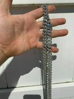 12mm Real Miami Cuban Link Solid 925 Silver Iced Moissanite Passes Diamond Test 21 12mm Real Miami Cuban Link Solid 925 Silver Iced Moissanite Passes Diamond Test -Harlem Bling Shop harlembling 12mm real miami cuban link solid 925 silver iced moissanite passes diamond test 50476.1664376387