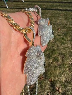 13.5ct MOISSANITE 925 Silver / Gold Plated Iced Large Sonic The Hedgehog Necklace Pendant 31 13.5ct MOISSANITE 925 Silver / Gold Plated Iced Large Sonic The Hedgehog Necklace Pendant -Harlem Bling Shop harlembling 13.5ct moissanite 925 silver gold plated iced large sonic the hedgehog necklace pendant 21223.1675187768