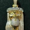 14k Gold Finish 925 Silver 4.5ct Simulated Diamond Jesus Piece Pendant 1"x2" ICY 1 14k Gold Finish 925 Silver 4.5ct Simulated Diamond Jesus Piece Pendant 1"x2" ICY -Harlem Bling Shop harlembling 14k gold finish 925 silver 4.5ct simulated diamond jesus piece pendant 1x2 icy 67044.1664375644