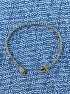 14k Gold Over Solid Silver 2mm MOISSANITE Tennis Bracelet Pass Diamond Test Iced 25 14k Gold Over Solid Silver 2mm MOISSANITE Tennis Bracelet Pass Diamond Test Iced -Harlem Bling Shop harlembling 14k gold over solid silver 2mm moissanite tennis bracelet pass diamond test iced 44409.1664377763