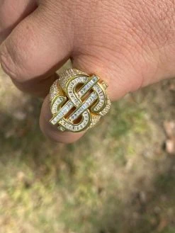14k Gold Real Solid 925 Sterling Silver Men's Hip Hop Dollar Sign $ Pinky Ring 16 14k Gold Real Solid 925 Sterling Silver Men's Hip Hop Dollar Sign $ Pinky Ring -Harlem Bling Shop harlembling 14k gold real solid 925 sterling silver mens hip hop dollar sign dollar pinky ring 34888.1664400032