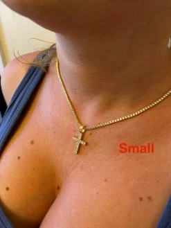14k Gold Vermeil 925 Silver Cross Pendant MOISSANITE Necklace Pass Diamond Test 21 14k Gold Vermeil 925 Silver Cross Pendant MOISSANITE Necklace Pass Diamond Test -Harlem Bling Shop harlembling 14k gold vermeil 925 silver cross pendant moissanite necklace pass diamond test 85933.1664388748
