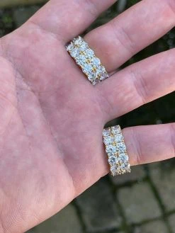 14k Gold Vermeil Hip Hop Iced Tennis 10mm MOISSANITE Ring Passes Diamond Tester 19 14k Gold Vermeil Hip Hop Iced Tennis 10mm MOISSANITE Ring Passes Diamond Tester -Harlem Bling Shop harlembling 14k gold vermeil hip hop iced tennis 10mm moissanite ring passes diamond tester 38461.1664371245