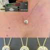 14k Gold Vermeil Moissanite Solitaire Pendant Necklace GRA Passes Diamond Tester 1 14k Gold Vermeil Moissanite Solitaire Pendant Necklace GRA Passes Diamond Tester -Harlem Bling Shop harlembling 14k gold vermeil moissanite solitaire pendant necklace gra passes diamond tester 41505.1664355769