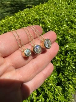 14k Gold Vermeil Moissanite Solitaire Pendant Necklace GRA Passes Diamond Tester 21 14k Gold Vermeil Moissanite Solitaire Pendant Necklace GRA Passes Diamond Tester -Harlem Bling Shop harlembling 14k gold vermeil moissanite solitaire pendant necklace gra passes diamond tester 97787.1664360514