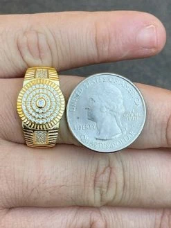 14k Gold Vermeil Out Hip Hop Iced Moissanite Ring REAL Stone Pass Diamond Tester 22 14k Gold Vermeil Out Hip Hop Iced Moissanite Ring REAL Stone Pass Diamond Tester -Harlem Bling Shop harlembling 14k gold vermeil out hip hop iced moissanite ring real stone pass diamond tester 55737.1664357292