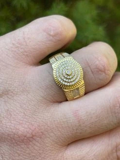 14k Gold Vermeil Out Hip Hop Iced Moissanite Ring REAL Stone Pass Diamond Tester 16 14k Gold Vermeil Out Hip Hop Iced Moissanite Ring REAL Stone Pass Diamond Tester -Harlem Bling Shop harlembling 14k gold vermeil out hip hop iced moissanite ring real stone pass diamond tester 71289.1664361552