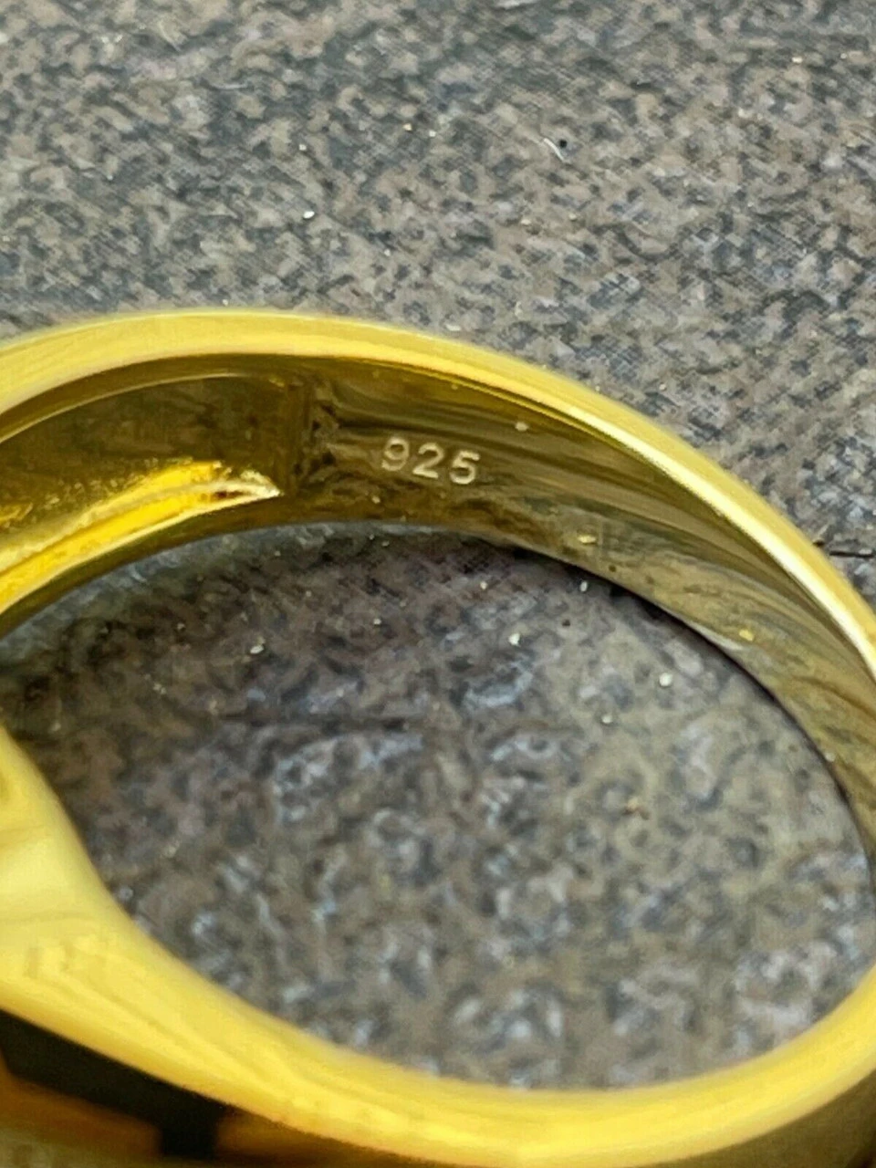 14k Gold Vermeil Real 925 Silver Ring Iced Baguette Diamond Hip Hop Size 6-13 14 14k Gold Vermeil Real 925 Silver Ring Iced Baguette Diamond Hip Hop Size 6-13 - Image 12