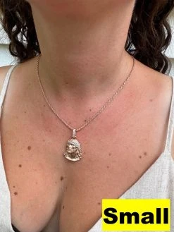 14k Rose Gold Over Solid 925 Silver MOISSANITE Jesus Piece Iced Pendant Necklace 27 14k Rose Gold Over Solid 925 Silver MOISSANITE Jesus Piece Iced Pendant Necklace -Harlem Bling Shop harlembling 14k rose gold over solid 925 silver moissanite jesus piece iced pendant necklace 52133.1694222419