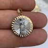 14k Yellow Gold Over 925 Sterling Silver Virgin Mary Guadalupe Medallion Pendant 2 14k Yellow Gold Over 925 Sterling Silver Virgin Mary Guadalupe Medallion Pendant -Harlem Bling Shop harlembling 14k yellow gold over 925 sterling silver virgin mary guadalupe medallion pendant 27299.1664390325