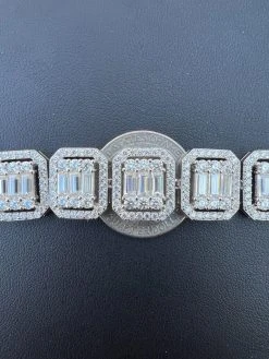 25ct Baguette MOISSANITE Real 925 Silver 15mm Square Bracelet Pass Diamond Test 32 25ct Baguette MOISSANITE Real 925 Silver 15mm Square Bracelet Pass Diamond Test -Harlem Bling Shop harlembling 25ct baguette moissanite real 925 silver 15mm square bracelet pass diamond test 84877.1669562875