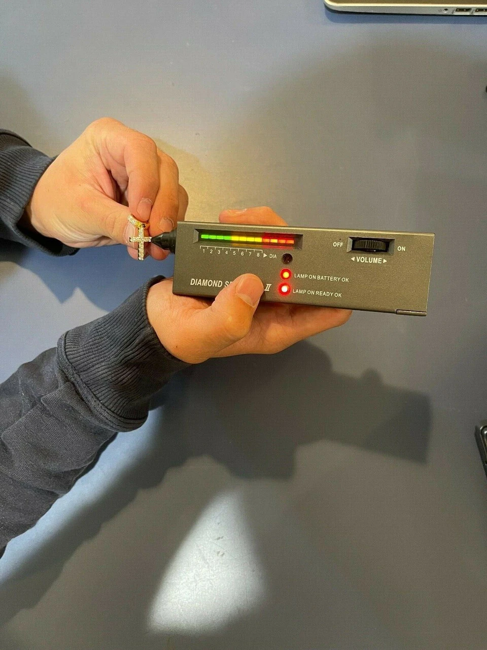 2ct MOISSANITE 14k Gold Vermeil 925 Dangle Cross Earrings Passes Diamond Tester 13 2ct MOISSANITE 14k Gold Vermeil 925 Dangle Cross Earrings Passes Diamond Tester - Image 11