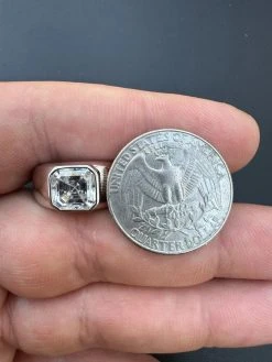 3ct MOISSANITE Asscher Cut Big Solitaire Men's Real Solid 925 Silver Ring Pinky 30 3ct MOISSANITE Asscher Cut Big Solitaire Men's Real Solid 925 Silver Ring Pinky -Harlem Bling Shop harlembling 3ct moissanite asscher cut big solitaire mens real solid 925 silver ring pinky 10678.1704353288