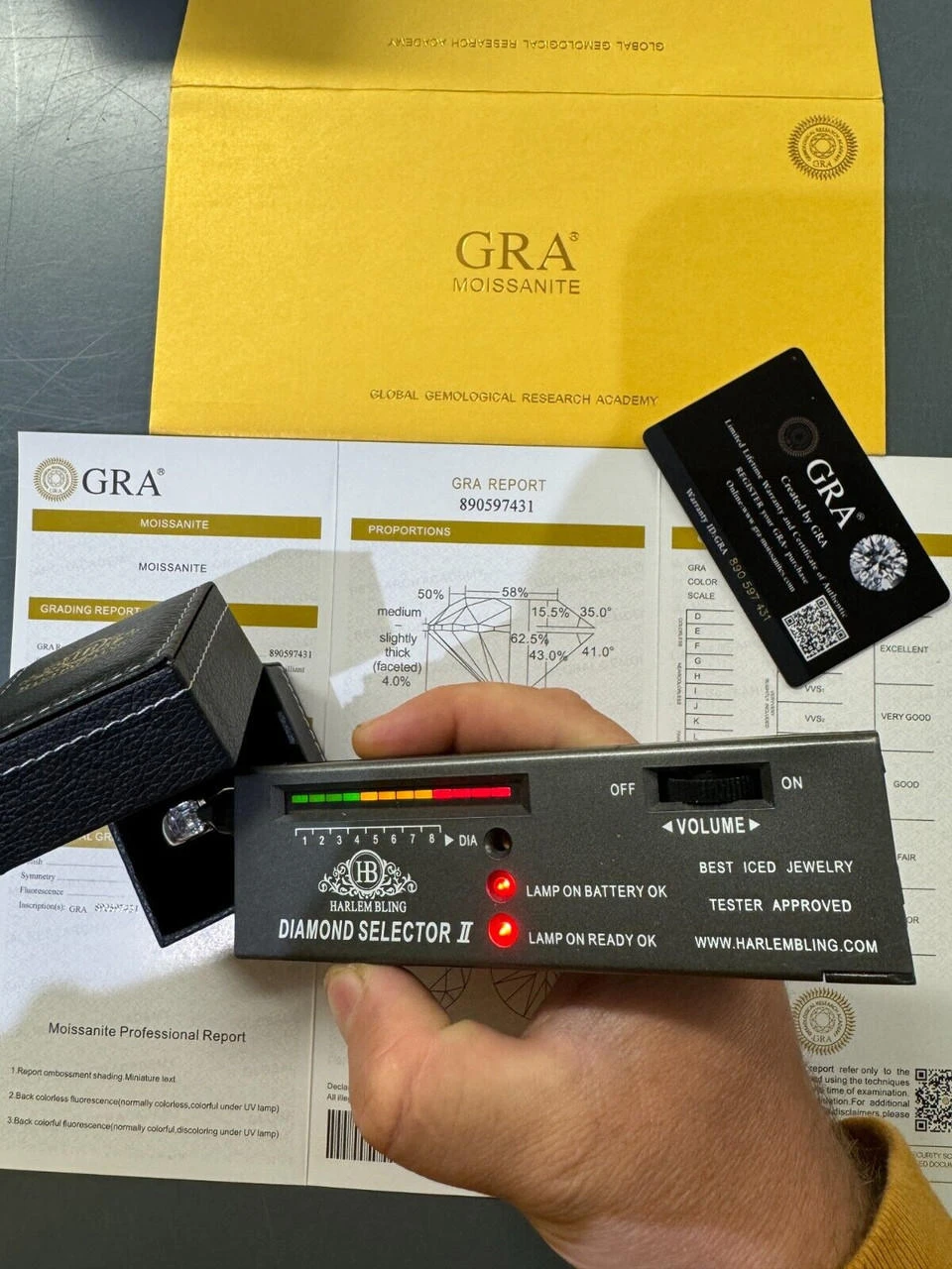 3ct MOISSANITE Asscher Cut Big Solitaire Men's Real Solid 925 Silver Ring Pinky 9 3ct MOISSANITE Asscher Cut Big Solitaire Men's Real Solid 925 Silver Ring Pinky - Image 7