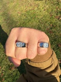 3ct MOISSANITE Asscher Cut Big Solitaire Men's Real Solid 925 Silver Ring Pinky 33 3ct MOISSANITE Asscher Cut Big Solitaire Men's Real Solid 925 Silver Ring Pinky -Harlem Bling Shop harlembling 3ct moissanite asscher cut big solitaire mens real solid 925 silver ring pinky 27855.1704353355