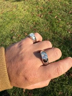 3ct MOISSANITE Asscher Cut Big Solitaire Men's Real Solid 925 Silver Ring Pinky 24 3ct MOISSANITE Asscher Cut Big Solitaire Men's Real Solid 925 Silver Ring Pinky -Harlem Bling Shop harlembling 3ct moissanite asscher cut big solitaire mens real solid 925 silver ring pinky 60139.1704353412