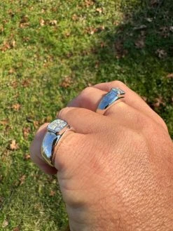 3ct MOISSANITE Asscher Cut Big Solitaire Men's Real Solid 925 Silver Ring Pinky 32 3ct MOISSANITE Asscher Cut Big Solitaire Men's Real Solid 925 Silver Ring Pinky -Harlem Bling Shop harlembling 3ct moissanite asscher cut big solitaire mens real solid 925 silver ring pinky 72047.1704353287