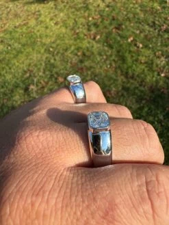 3ct MOISSANITE Asscher Cut Big Solitaire Men's Real Solid 925 Silver Ring Pinky 26 3ct MOISSANITE Asscher Cut Big Solitaire Men's Real Solid 925 Silver Ring Pinky -Harlem Bling Shop harlembling 3ct moissanite asscher cut big solitaire mens real solid 925 silver ring pinky 77959.1704353349