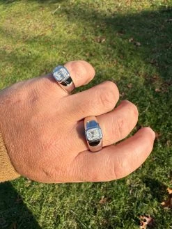 3ct MOISSANITE Emerald Cut Big Solitaire Men's Real Solid 925 Silver Ring Pinky 24 3ct MOISSANITE Emerald Cut Big Solitaire Men's Real Solid 925 Silver Ring Pinky -Harlem Bling Shop harlembling 3ct moissanite emerald cut big solitaire mens real solid 925 silver ring pinky 12428.1704353295