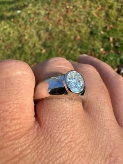3ct MOISSANITE Oval Cut Big Solitaire Men's Real Solid 925 Silver Ring Pinky 32 3ct MOISSANITE Oval Cut Big Solitaire Men's Real Solid 925 Silver Ring Pinky -Harlem Bling Shop harlembling 3ct moissanite oval cut big solitaire mens real solid 925 silver ring pinky 85959.1704353311