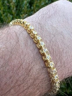 3mm MOISSANITE Illusion Set Tennis Bracelet 14k Gold Vermeil 925 Silver 6-8.5" 19 3mm MOISSANITE Illusion Set Tennis Bracelet 14k Gold Vermeil 925 Silver 6-8.5" -Harlem Bling Shop harlembling 3mm moissanite illusion set tennis bracelet 14k gold vermeil 925 silver 6 8.5 07673.1674668384